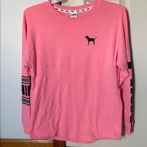 PINK Lightweight Crewneck Sweatshirt